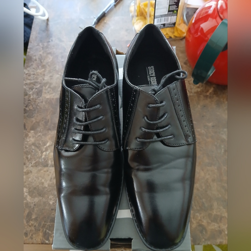 Stacy Adams Men's Black Oxford Shoes